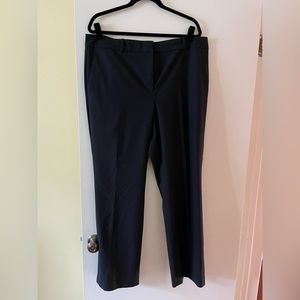 Navy Pants Wool Blend - Classic Fit